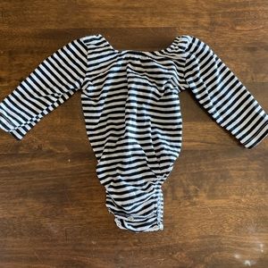 Baileys blossoms striped top